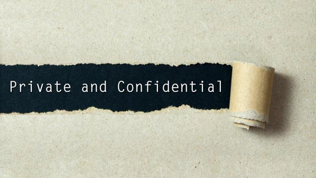 Disclosure of confidential information