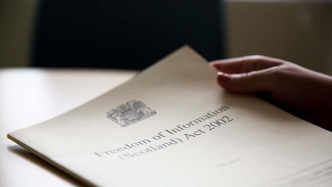 Freedom of information reform (Scotland) bill set to enhance transparency in public services