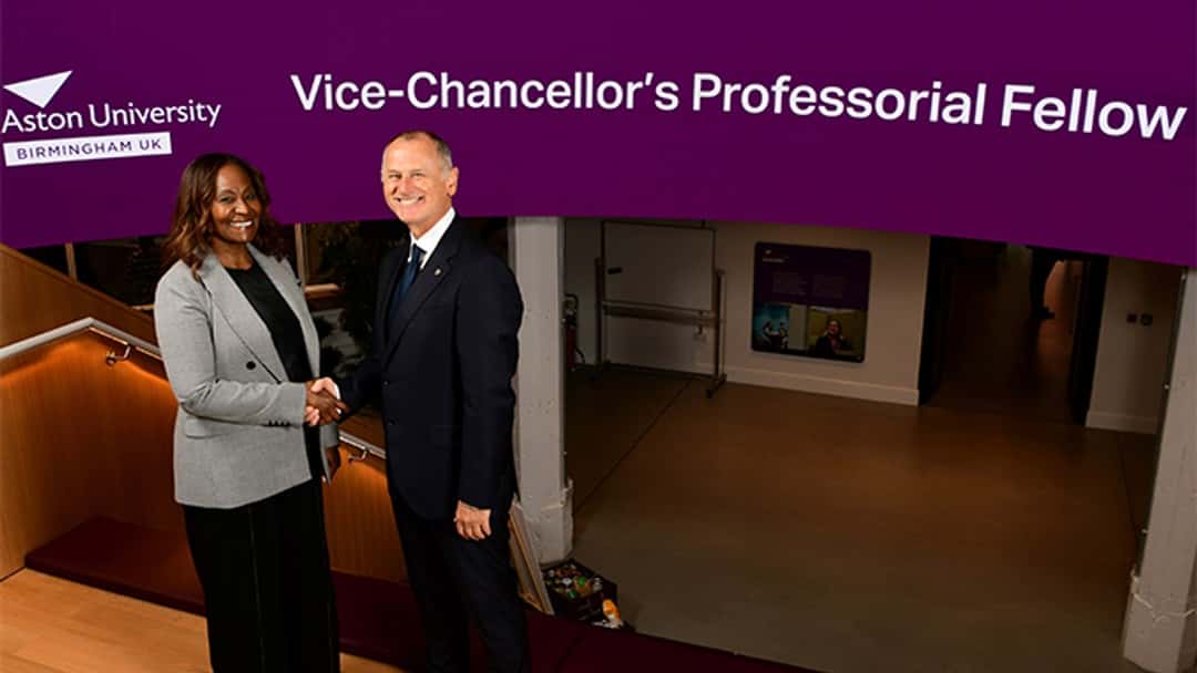Aston University appoints vice-chancellor’s professorial fellow