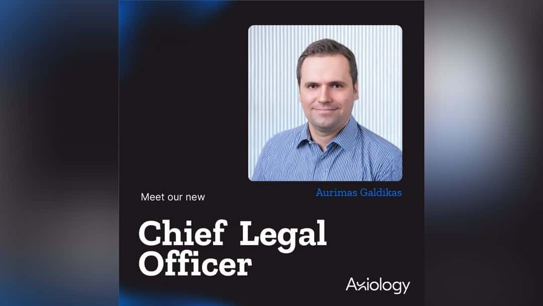 Axiology enhances team with new CLO