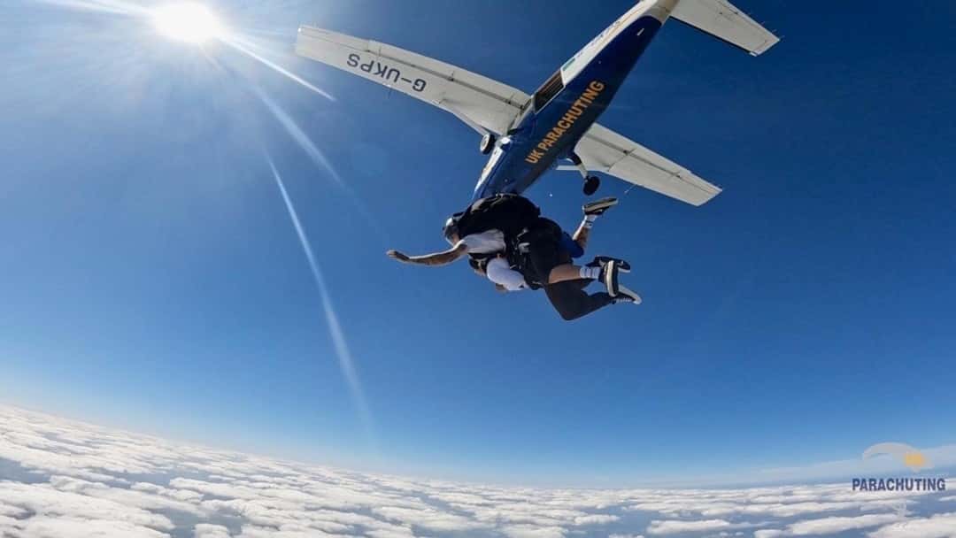 Knights team skydives to raise funds 
