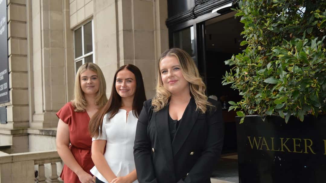 Trio of solicitors qualify at firm