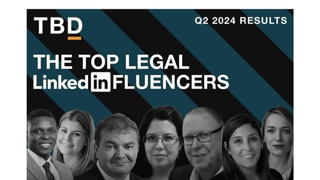 Dutton Gregory celebrates Legal LinkedInfluencer status