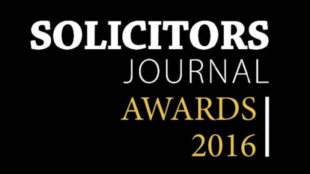 Final countdown for Solicitors Journal Awards nominations