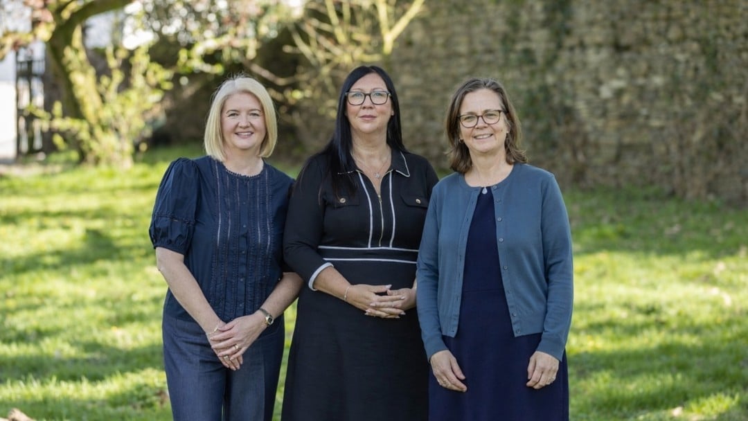 L-R Sasha Miller, Nina Hood and Suzie Fisher