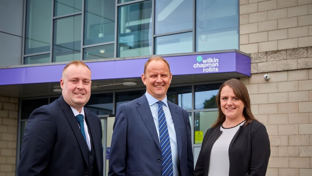L-R Stephen Watson, Dean Hill, Katie Jacques - WIlkin Chapman Rollits.