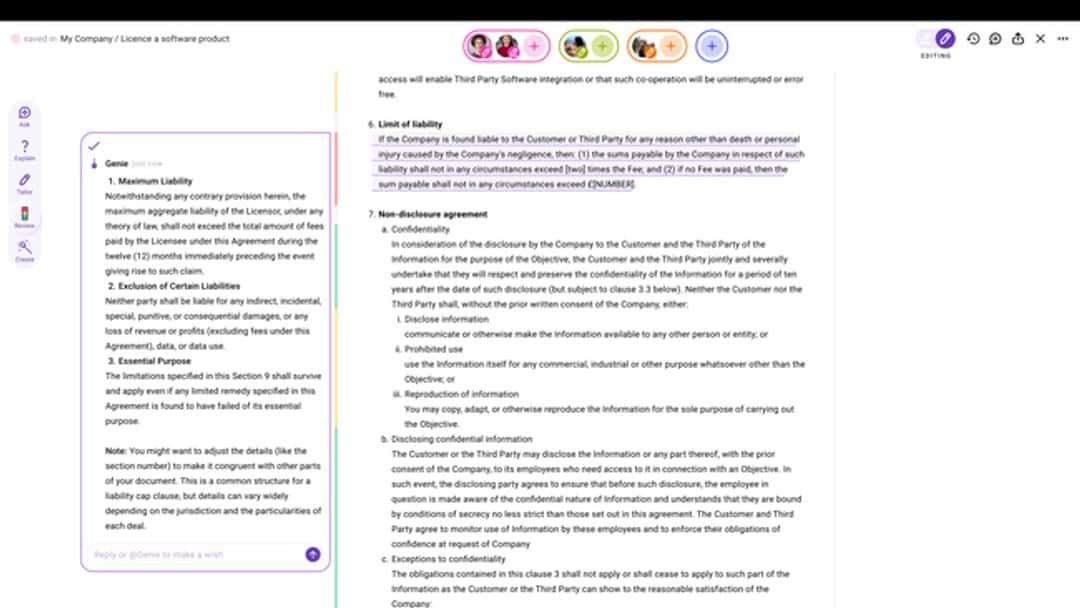 Risk Review Skill Added to Genie AI’s Legal Assistant
