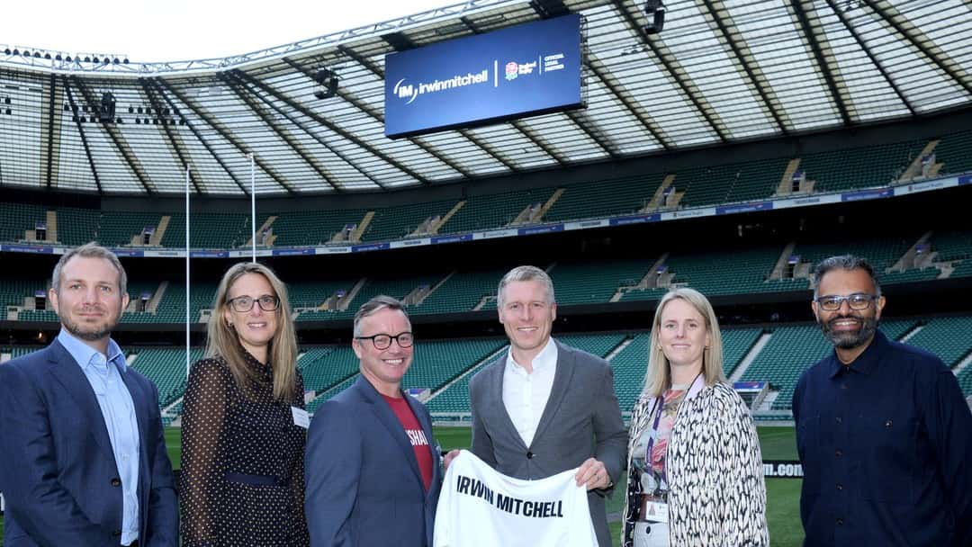 Irwin Mitchell Extends Partnership as Official Legal Partner to England Rugby