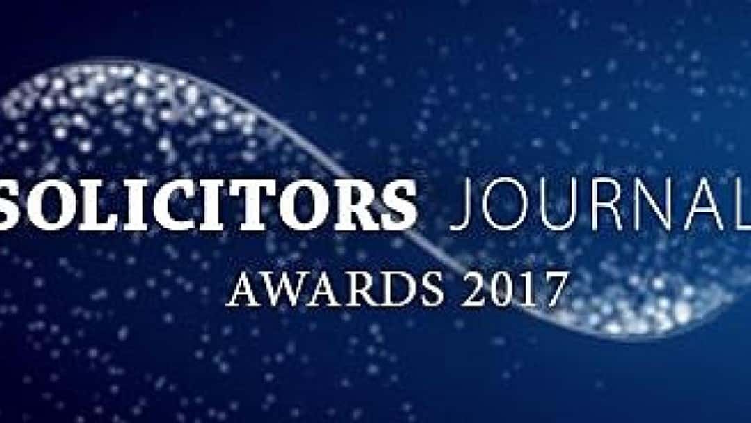 Solicitors Journal Awards 2017 open for entries