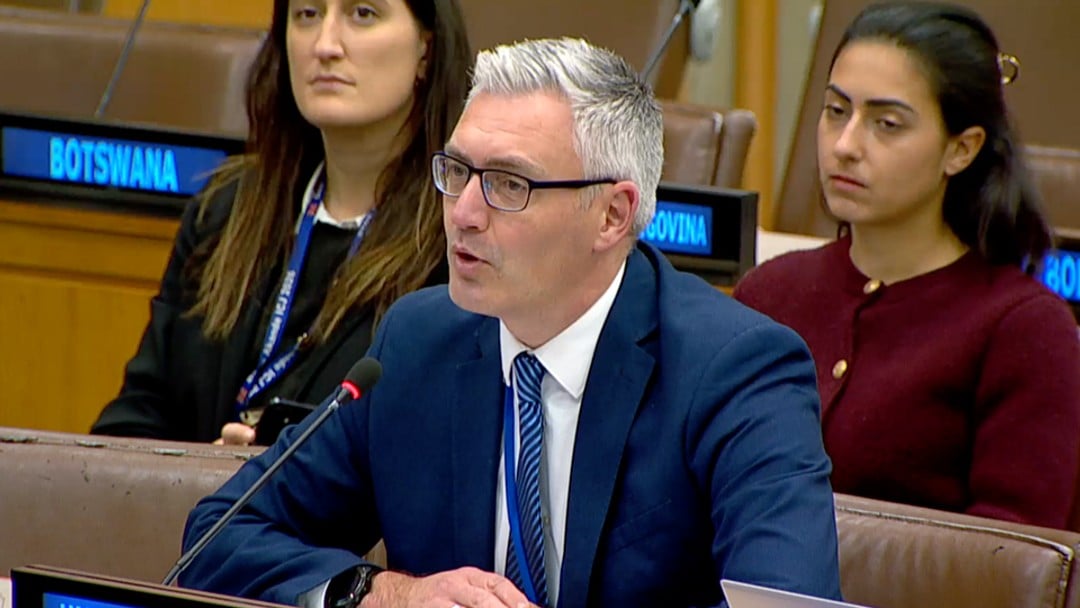 David Smith, UK Special Envoy for Freedom of Religion or Belief, in the UN Third Committee