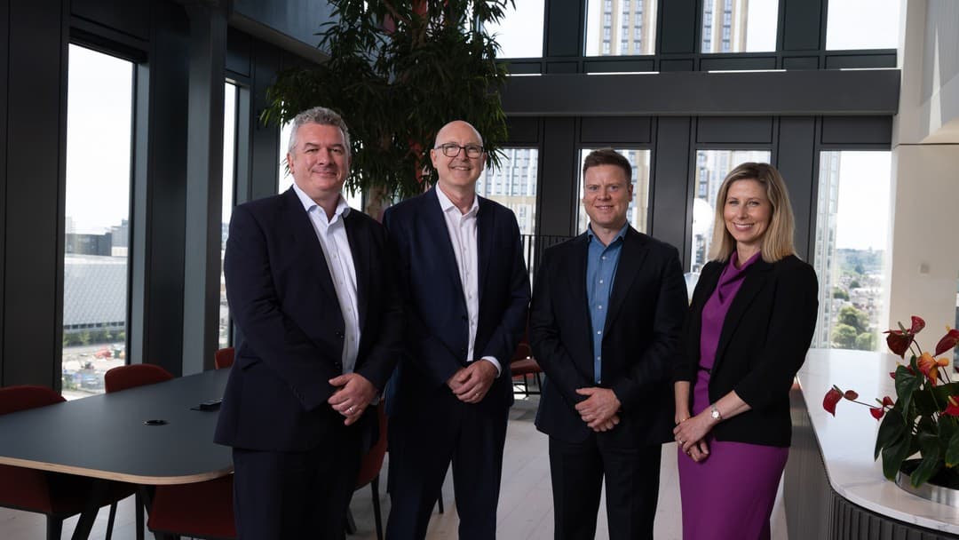 L-R Ciaran McCabe, Lee Hart, Keith Cundall and Cari Sowden-Taylor