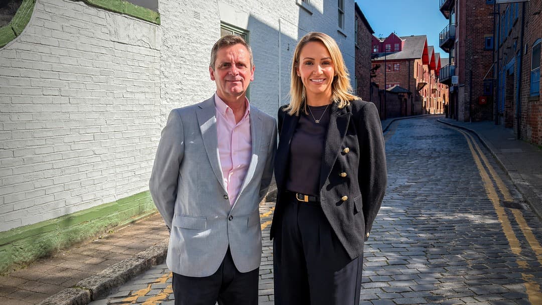 L-R: Chadwick Lawrence Managing Partner Neil Wilson with Equity Partner Leanne Franks
