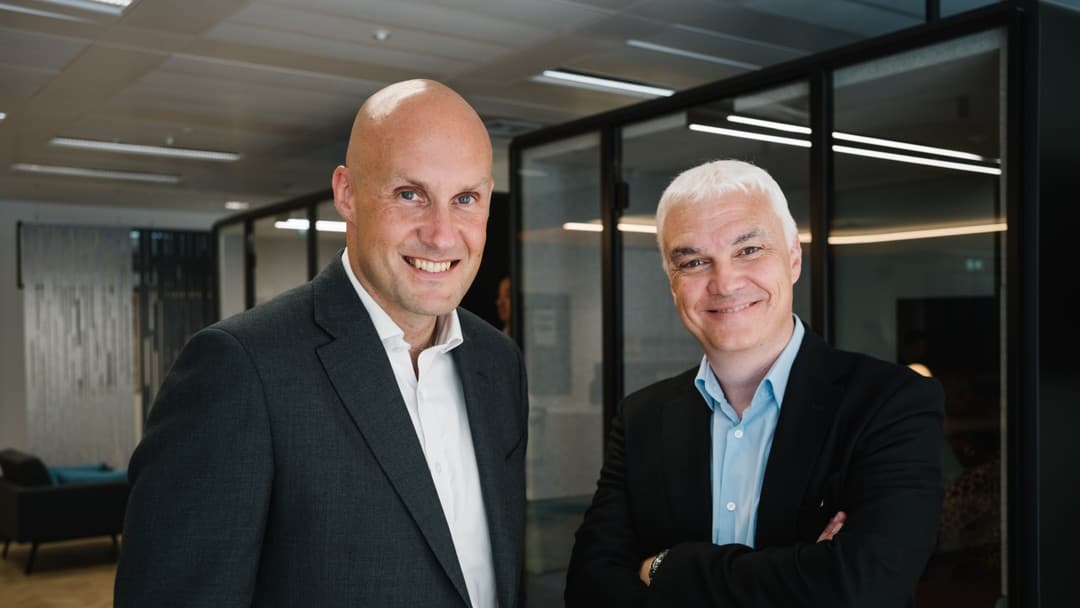 L-R Richard Bush and Craig Scott