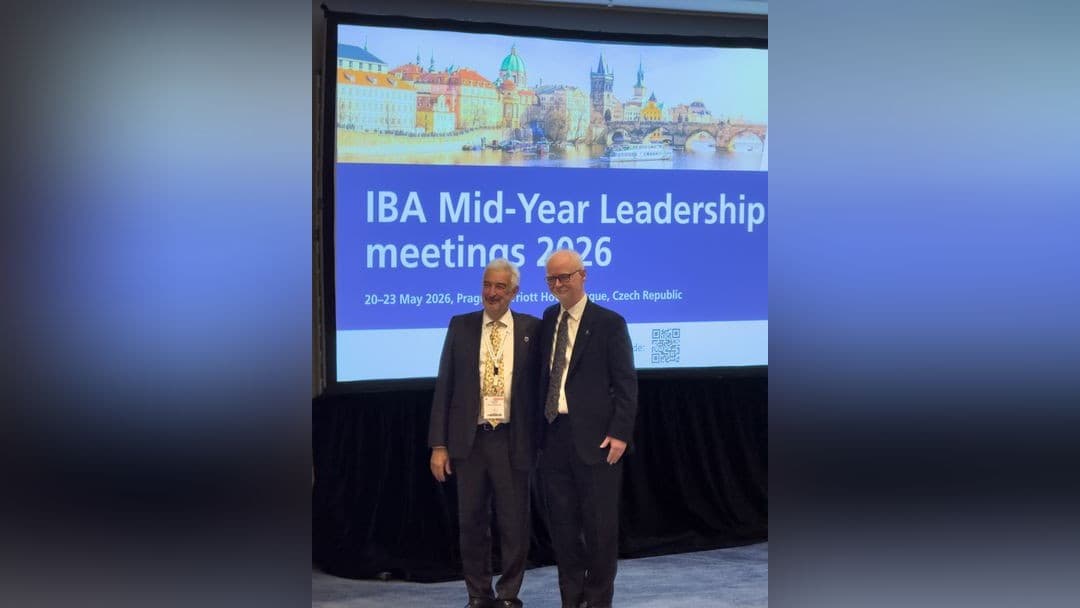 Michael Clancy receives honour from IBA