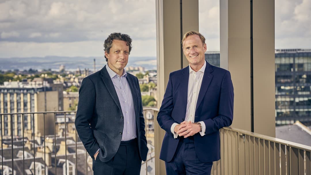 Mark Ellis (managing partner, left) and Peter Lawson (chair, right)