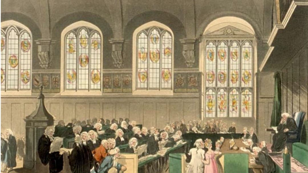 By Thomas Rowlandson (1756–1827) and Augustus Charles Pugin (1762–1832) (after) John Bluck (fl. 1791–1819), Joseph Constantine Stadler (fl. 1780–1812), Thomas Sutherland (1785–1838), J. Hill, and Harraden