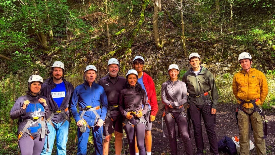 Solicitors abseil to raise funds for charity