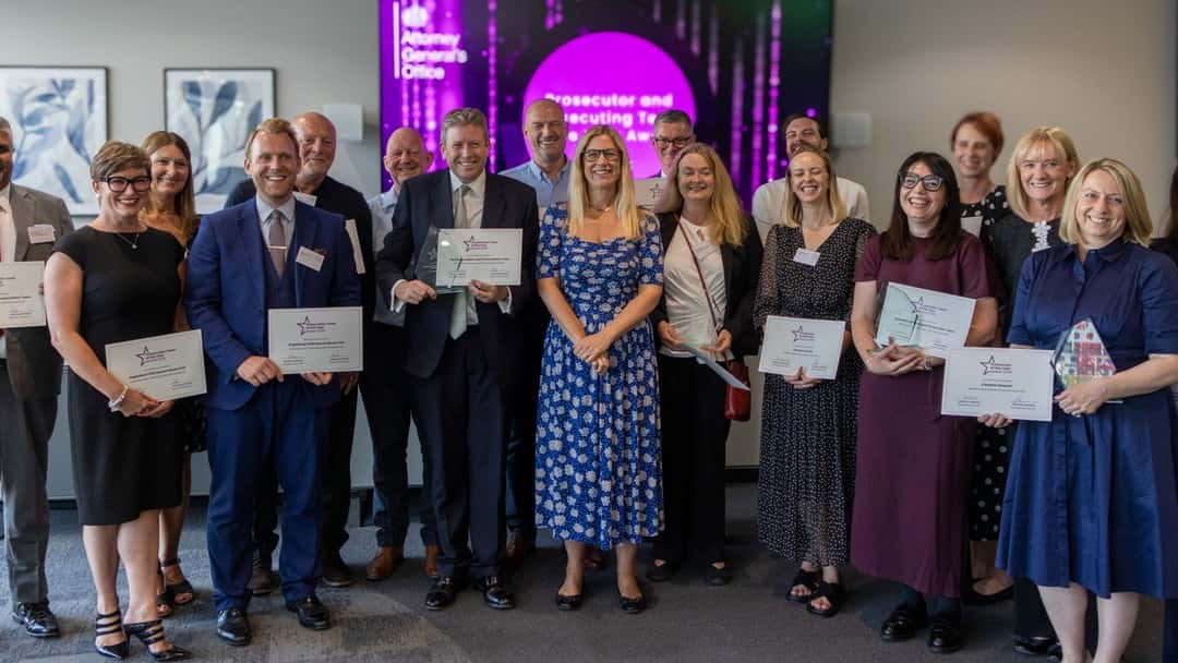 Solicitor General honours top prosecutors