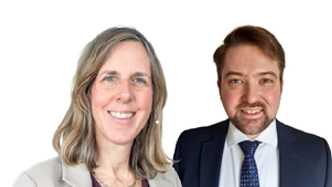 Penny Simpson and Richard Broadbent