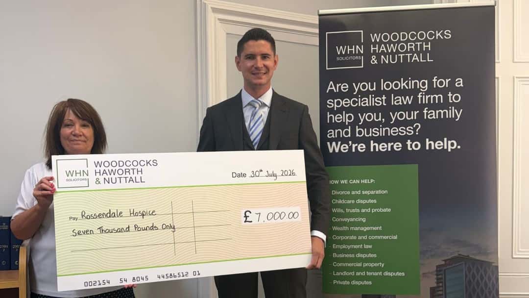 WHN Solicitors nears £100,000 milestone