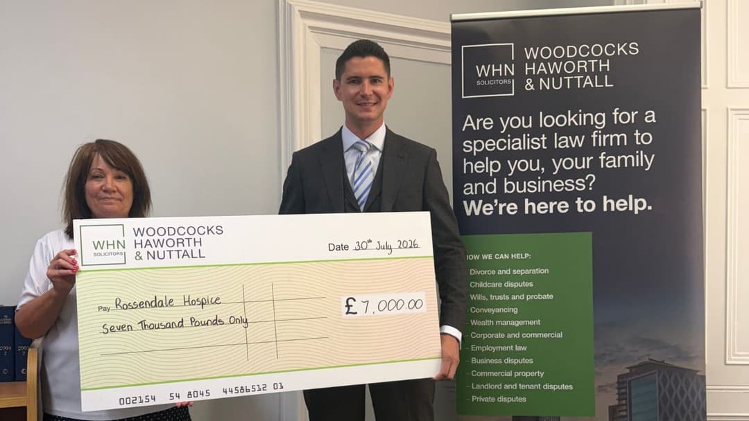 WHN Solicitors nears £100,000 milestone