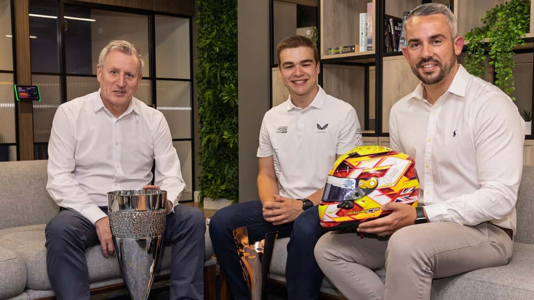 Taylor Emmet partners with local racer