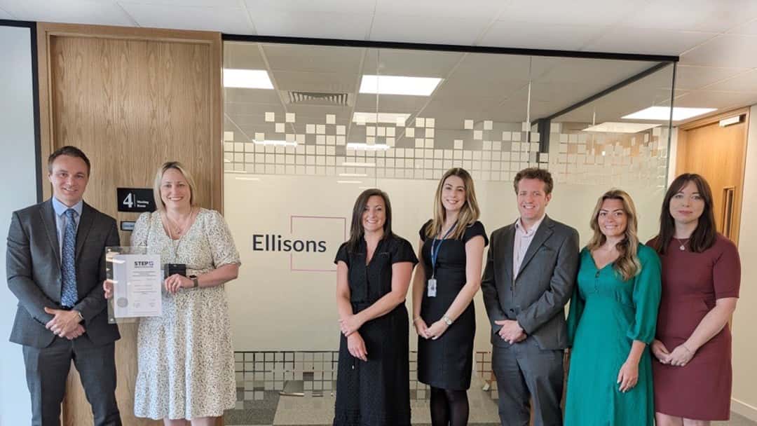 Ellisons secures platinum STEP accreditation