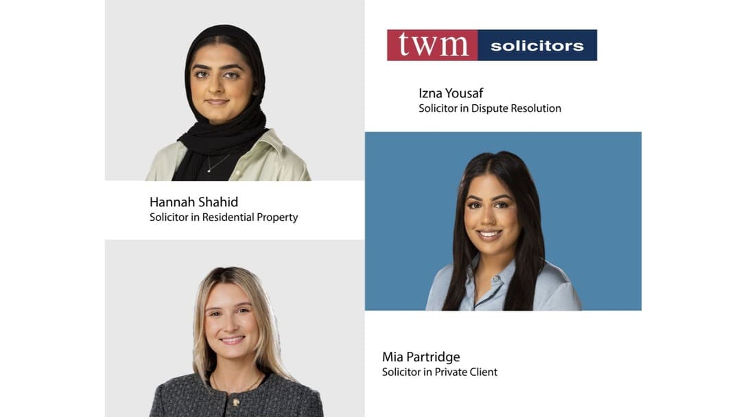 TWM Solicitors enhances teams with new talents