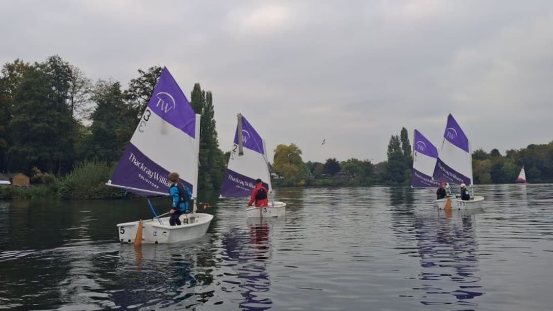 New sails boost junior sailing success
