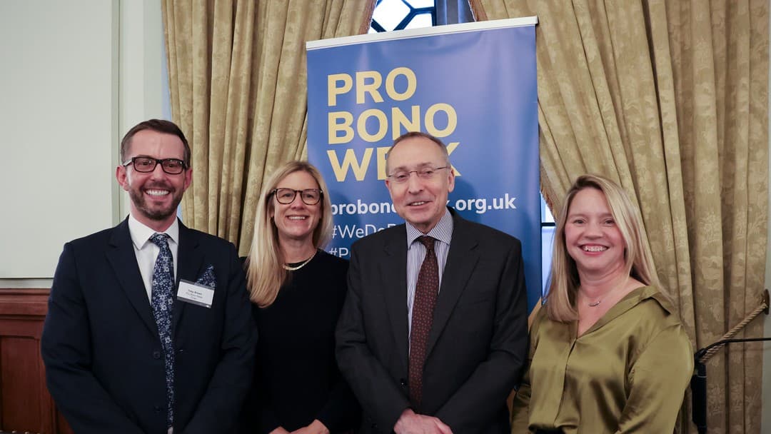Toby Brown, Ellie Reeves, Andy Slaughter and Rebecca Wilkinson