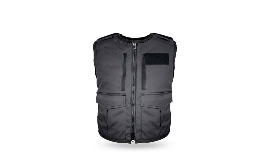 Protective body armour for prison officers