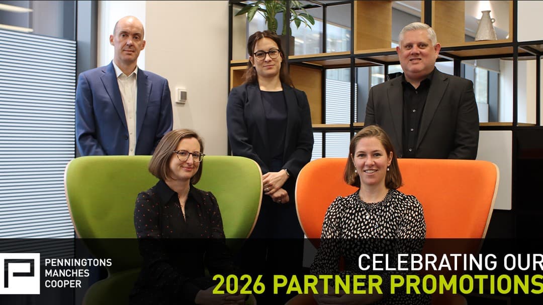 Penningtons Manches Cooper announces new partner