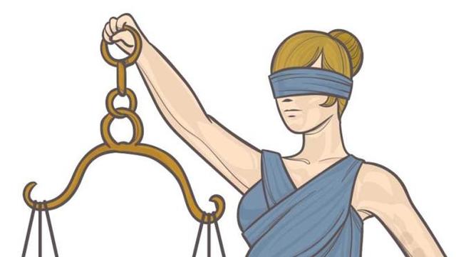 Losing blind justice