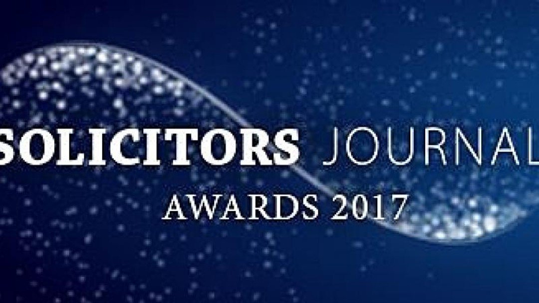 Solicitors Journal Awards 2017 open for entries