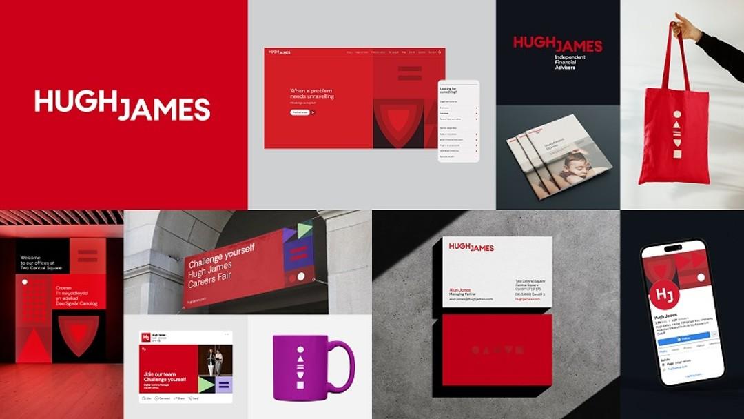 Hugh James unveils dynamic brand refresh reflecting growth and values