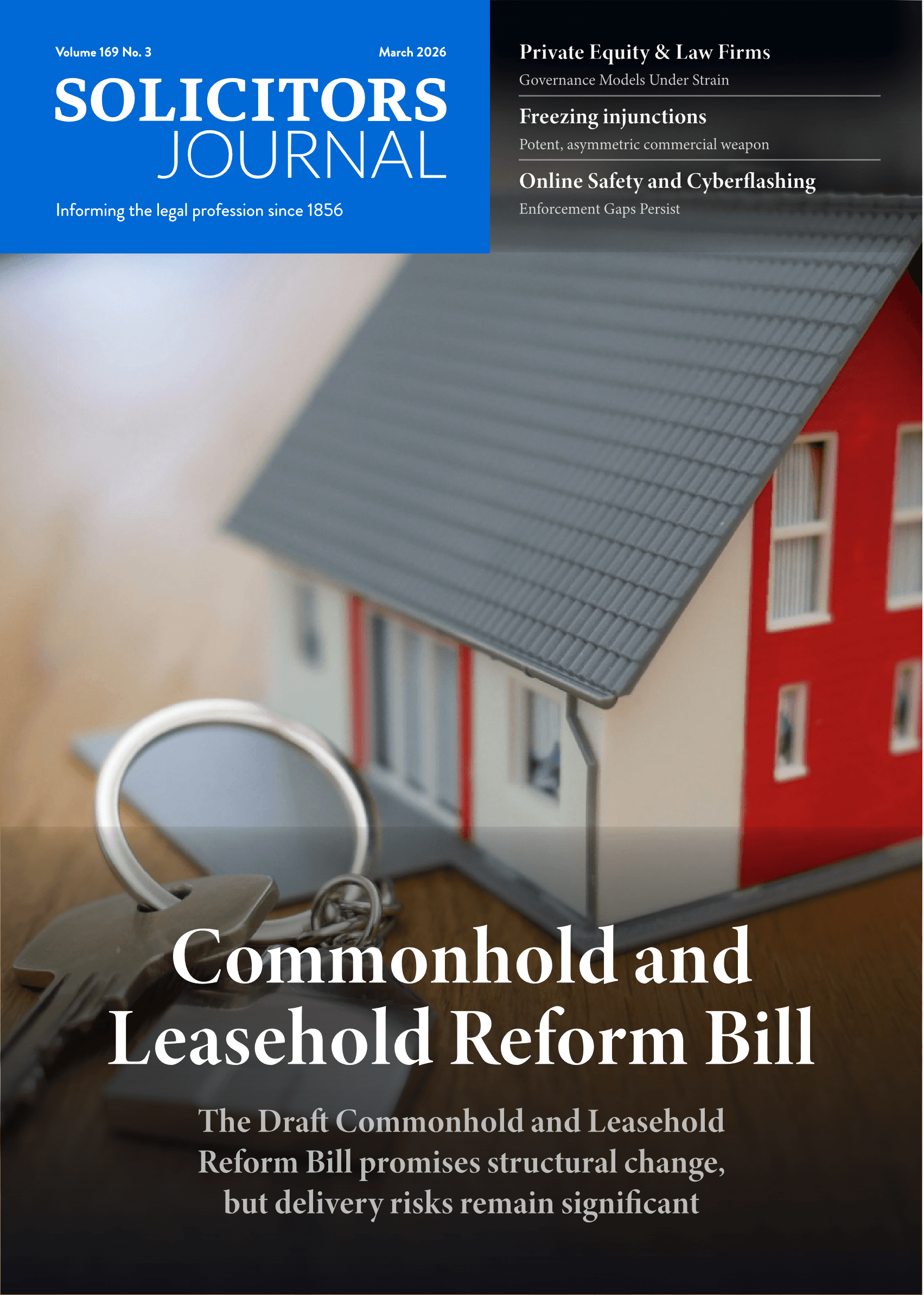Solicitors Journal March 2026 Cover